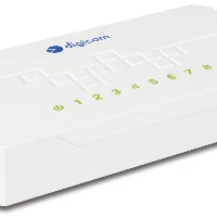 SWITCH 8 PORTE 10/100 COMPATTO