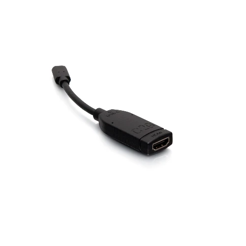 C2G USB-C to HDMI Dongle Adapter Converter, USB-C, HDMI, Black