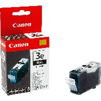 Canon BCI-3e BK Black Ink Cartridge, Pigment-based ink