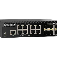 QNAP QSW-M3216R-8S8T, Managed, L2/L3, 10G Ethernet (100/1000/10000), Rack mounting, 1U