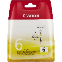 Canon BCI-6Y Yellow Ink Cartridge, Pigment-based ink, 1 pc(s)
