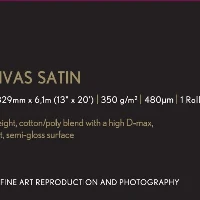 Epson Premium Canvas Satin, 13