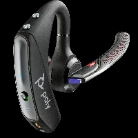 POLY Voyager 5200-M Office Headset +USB-C to Micro USB Cable, Wireless, Office/Call center, 20 g, Headset, Black