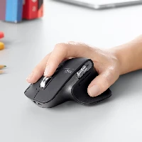 Logitech MX Master 3 Advanced Wireless Mouse, Right-hand, Laser, RF Wireless + Bluetooth, 4000 DPI, Graphite