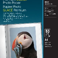 Epson Premium Glossy Photo Paper - A4 - 50 Sheets, Gloss, 255 g/m, A4, White, 50 sheets, 1 pc(s)