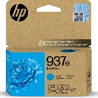 HP 937e EvoMore Cyan Original Ink Cartridge, Standard Yield, Cyan, 1 pc(s), 1650 pages, Single pack