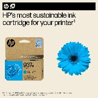 HP 937e EvoMore Cyan Original Ink Cartridge, Standard Yield, Cyan, 1 pc(s), 1650 pages, Single pack