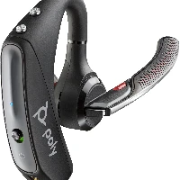 POLY Voyager 5200 Office Headset +USB-C to Micro USB Cable, Wireless, Office/Call center, 20 g, Headset, Black