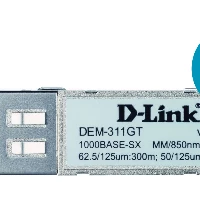 D-Link DEM-311GT, Fiber optic, 1000 Mbit/s, SFP, LC, 50/125 m, SX