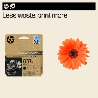 HP 937e EvoMore Black Original Ink Cartridge, Standard Yield, Black, 1 pc(s), 2500 pages, Single pack