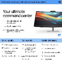 HP Series 7 Pro 39.7 inch 5K2K Conferencing Monitor-740pm, 100.8 cm (39.7