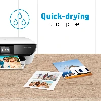 HP Everyday Photo Paper, Glossy, 200 g/m2, A4 (210 x 297 mm), 100 sheets, Gloss, 200 g/m, Inkjet, A4, 21x29.7 cm, 100 sheets
