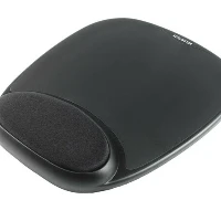 Kensington Comfort Gel Mouse Pad  Black, Black, Monochromatic, Gel, Wrist rest