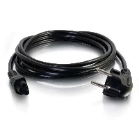 C2G 1m European Laptop Power Cord (CEE 7/7 to IEC 60320 C5), 1 m, CEE7/7, C5 coupler, 250 V, 3 A