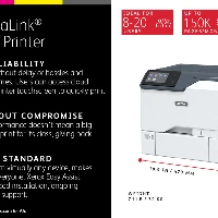 Xerox VersaLink C620 A4 50ppm Duplex Printer PS3 PCL5e/6 2 Trays 650 Sheets, Laser, Colour, 1200 x 1200 DPI, A4, 52 ppm, Duplex printing