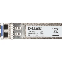 D-Link DEM-432XT, Fiber optic, 10000 Mbit/s, SFP+, LC, 9/125 m, 10000 m