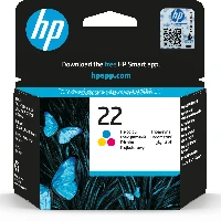 HP 22 - 5 ml - colore (ciano, magenta, giallo) - originale - cartuccia d'inchiostro - per Deskjet F2149, F2179, F2185, F2210, F2224, F2240, F2288, F2290, F375, Officejet 56XX