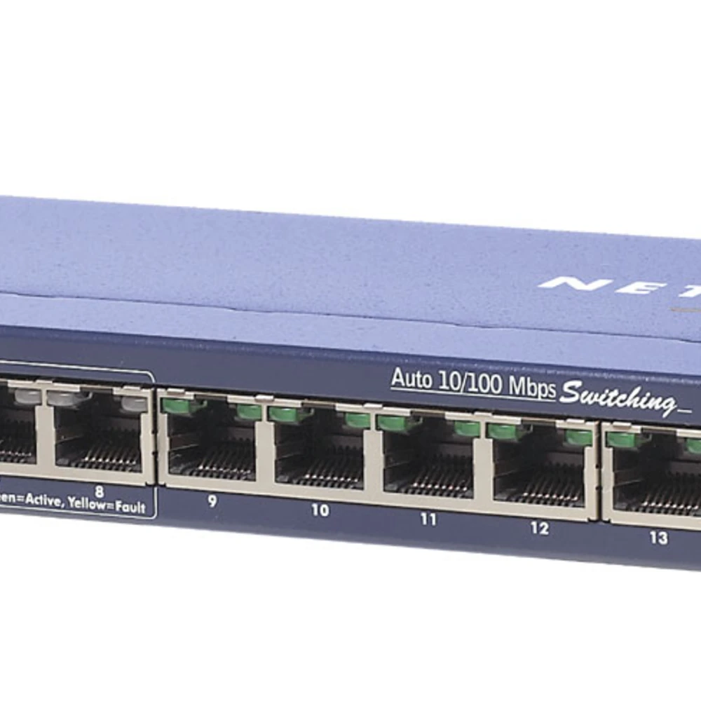 NETGEAR FS116PEU, Fast Ethernet (10/100), Power over Ethernet (PoE)