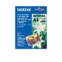 Brother BP60MA Inkjet Paper, Inkjet printing, A4 (210x297 mm), Matte, 25 sheets, 145 g/m, White