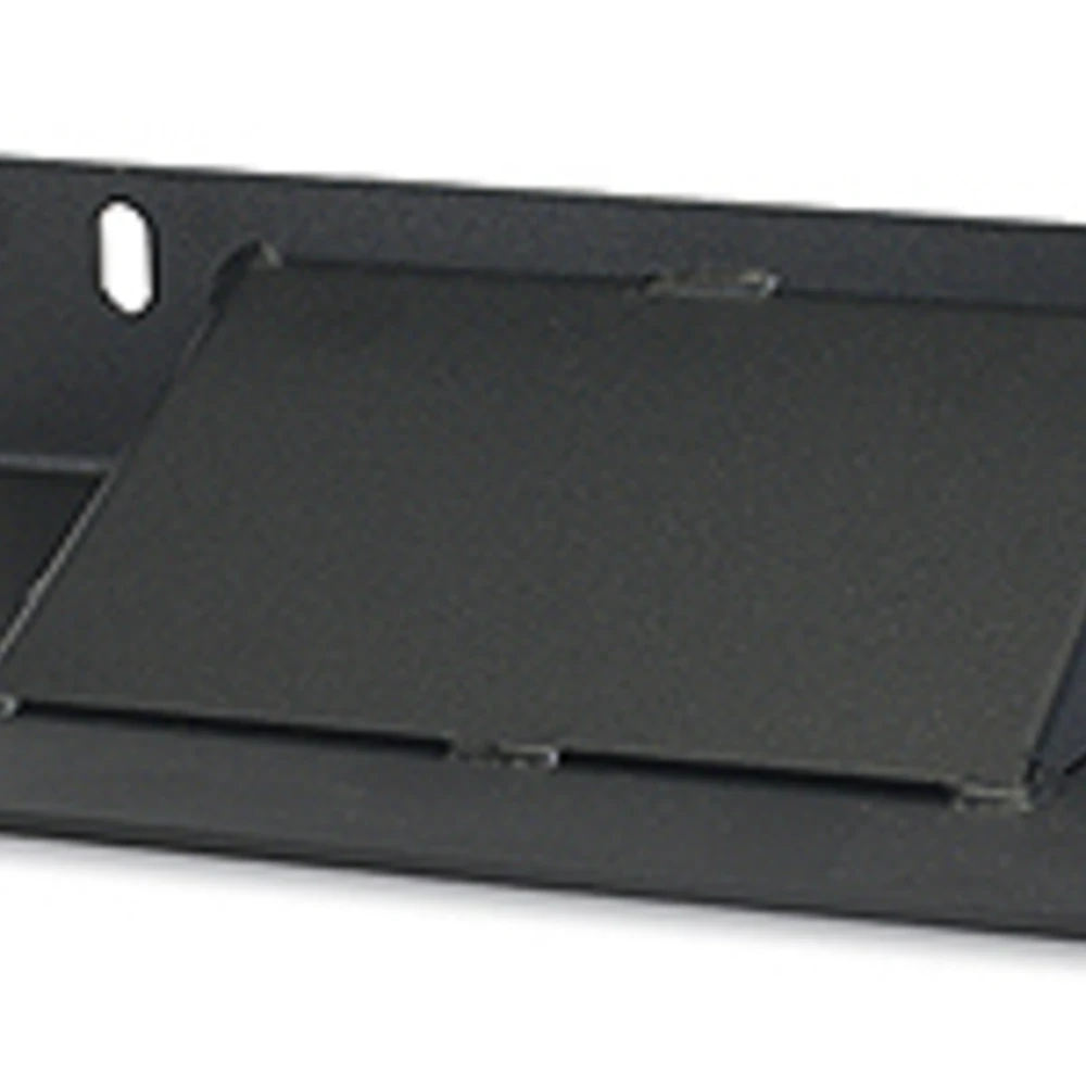 APC AR7700, Rack plate, Black, 351 mm, 207 mm, 75 mm, 4.51 kg