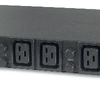 APC Basic Rack PDU AP7526, Basic, 1U, Horizontal, Black, 6 AC outlet(s), C19 coupler