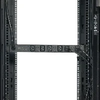 APC Basic Rack PDU AP7526, Basic, 1U, Horizontal, Black, 6 AC outlet(s), C19 coupler