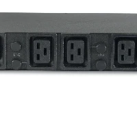 APC Basic Rack PDU AP7526, Basic, 1U, Horizontal, Black, 6 AC outlet(s), C19 coupler