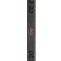 APC Basic Rack PDU, Basic, 0U, Vertical, Black, 24 AC outlet(s), C13 coupler, C19 coupler