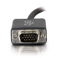 C2G 1m DisplayPort to VGA Adapter Cable - DP to VGA - Black, 1 m, DisplayPort, VGA (D-Sub), Male, Male, 1920 x 1200 pixels