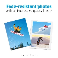 HP Advanced Photo Paper, Glossy, 250 g/m2, A4 (210 x 297 mm), 25 sheets, Gloss, 250 g/m, A4, Black, Blue, White, 25 sheets, Business