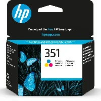 HP 351 - 3.5 ml - colore (ciano, magenta, giallo) - originale - cartuccia d'inchiostro - per Deskjet D4260, Officejet J5730, J5780, Photosmart C4383, C4480, C4580