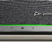 POLY Sync 20 Microsoft Teams Certified USB-A Speakerphone, PC, Silver, 0.715 m, IP64, Windows 10, 100 - 7800 Hz