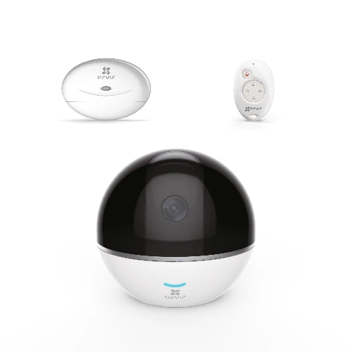 EZVIZ C6T RF, IP security camera, Indoor, Wireless, Desk, White, Spherical