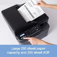 Brother MFC-L2800DW wireless all-in-one mono laser printer, Laser, Mono printing, 1200 x 1200 DPI, A4, Direct printing, Black