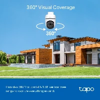 TP-Link Tapo TC41, IP security camera, Indoor & outdoor, Wireless, Amazon Alexa & Google Assistant, Internal, 90 dB