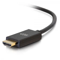 C2G 6ft Mini DisplayPortTM Male to HDMIR Male Passive Adapter Cable - 4K 30Hz, 1.8 m, Mini DisplayPort, HDMI, Male, Male, Straight