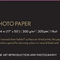 Epson Traditional Photo Paper - Rotolo (43,2 cm x 15 m) - 300 g/m - carta fotografica - per SureColor P5000, P800, SC-P10000, P20000, P5000, P7500, P900, P9500