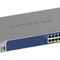 NETGEAR 28-Port PoE Gigabit/10G Stackable Smart Switch (GS728TXP), L2/L3, 10G Ethernet (100/1000/10000), Full duplex, Power over Ethernet (PoE), Rack mounting