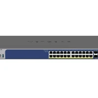 NETGEAR 28-Port PoE Gigabit/10G Stackable Smart Switch (GS728TXP), L2/L3, 10G Ethernet (100/1000/10000), Full duplex, Power over Ethernet (PoE), Rack mounting