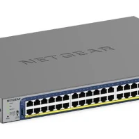 NETGEAR 52-Port PoE Gigabit/10G Stackable Smart Switch (GS752TXP), Managed, L2/L3/L4, 10G Ethernet (100/1000/10000), Full duplex, Power over Ethernet (PoE), Rack mounting