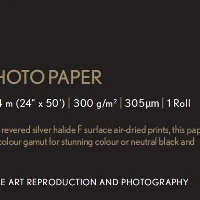 Epson Traditional Photo Paper - Rotolo (61 cm x 15 m) - 300 g/m - carta fotografica - per SureColor SC-P10000, P20000, P6000, P7000, P7500, P8000, P9000, P9500, T3200, T5200, T7200