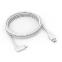 Compulocks 6FT USB-C Male to 90 Degree Lightning Charging Cable Right Angle - Cavo Lightning - 24 pin USB-C maschio dritto a Lightning maschio angolo retto - 1.83 m - bianco - per Apple iPad/iPhone/iPod (Lightning)