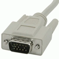 C2G 2m HD15 M/F SVGA Cable, 2 m, VGA (D-Sub), VGA (D-Sub), Grey, Male/Female, 162 g