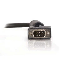 C2G 2m Pro Series HD15 UXGA M/M Monitor Cable, 2 m, VGA (D-Sub), VGA (D-Sub), Male, Male, Black