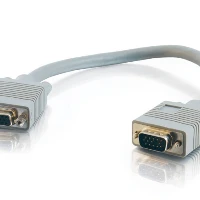 C2G 5m Monitor HD15 M/F cable, 5 m, VGA (D-Sub), VGA (D-Sub), Grey, Male/Female, 640 g