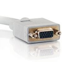 C2G 5m Monitor HD15 M/F cable, 5 m, VGA (D-Sub), VGA (D-Sub), Grey, Male/Female, 640 g