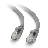 C2G 2m Cat5e Booted Unshielded (UTP) Network Patch Cable - Grey, 2 m, Cat5e, U/UTP (UTP), RJ-45, RJ-45