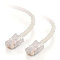 C2G Cat5E Assembled UTP Patch Cable White 20m, 20 m, RJ-45, RJ-45