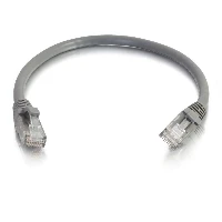 C2G 7m Cat5e Booted Unshielded (UTP) Network Patch Cable - Grey, 7 m, Cat5e, U/UTP (UTP), RJ-45, RJ-45
