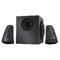 Logitech Z623 Captivating THX Sound, 2.1 channels, 200 W, Universal, Black, 400 W, Rotary